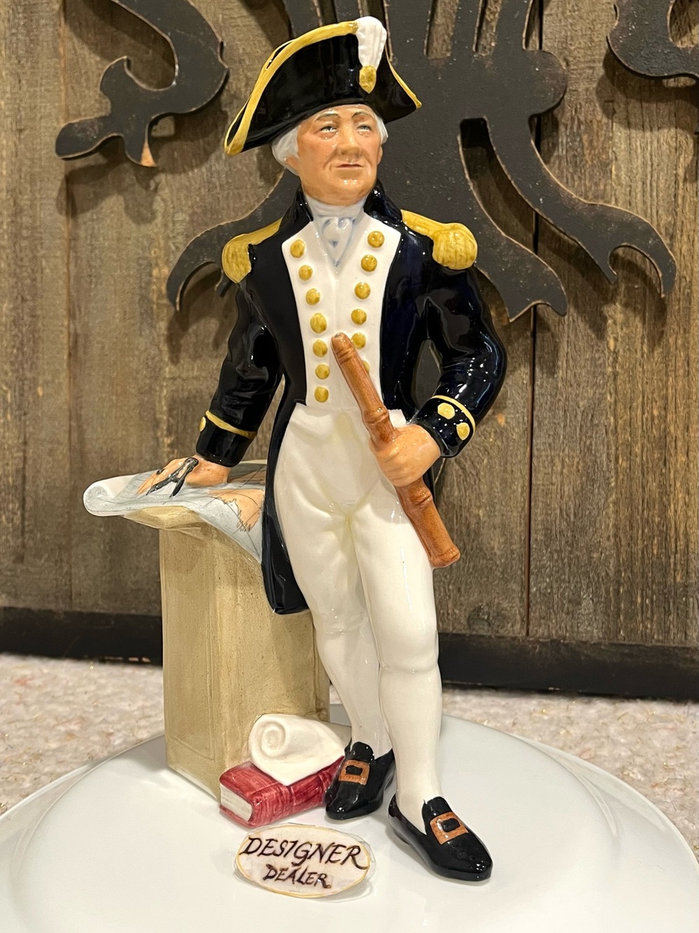 ROYAL DOULTON “The Captain”  British Navy Figurine HN2260